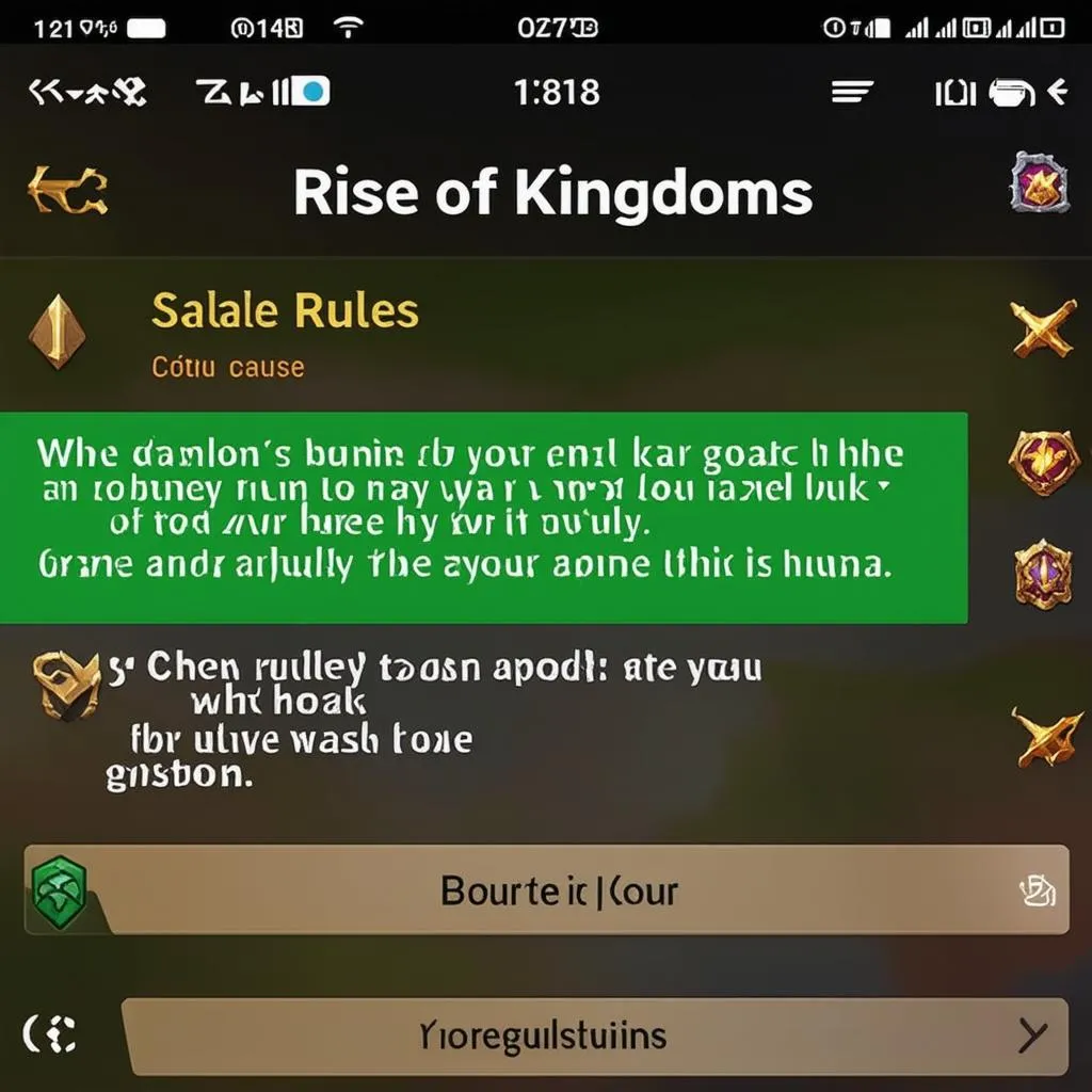 Rise of Kingdoms Luật Chơi