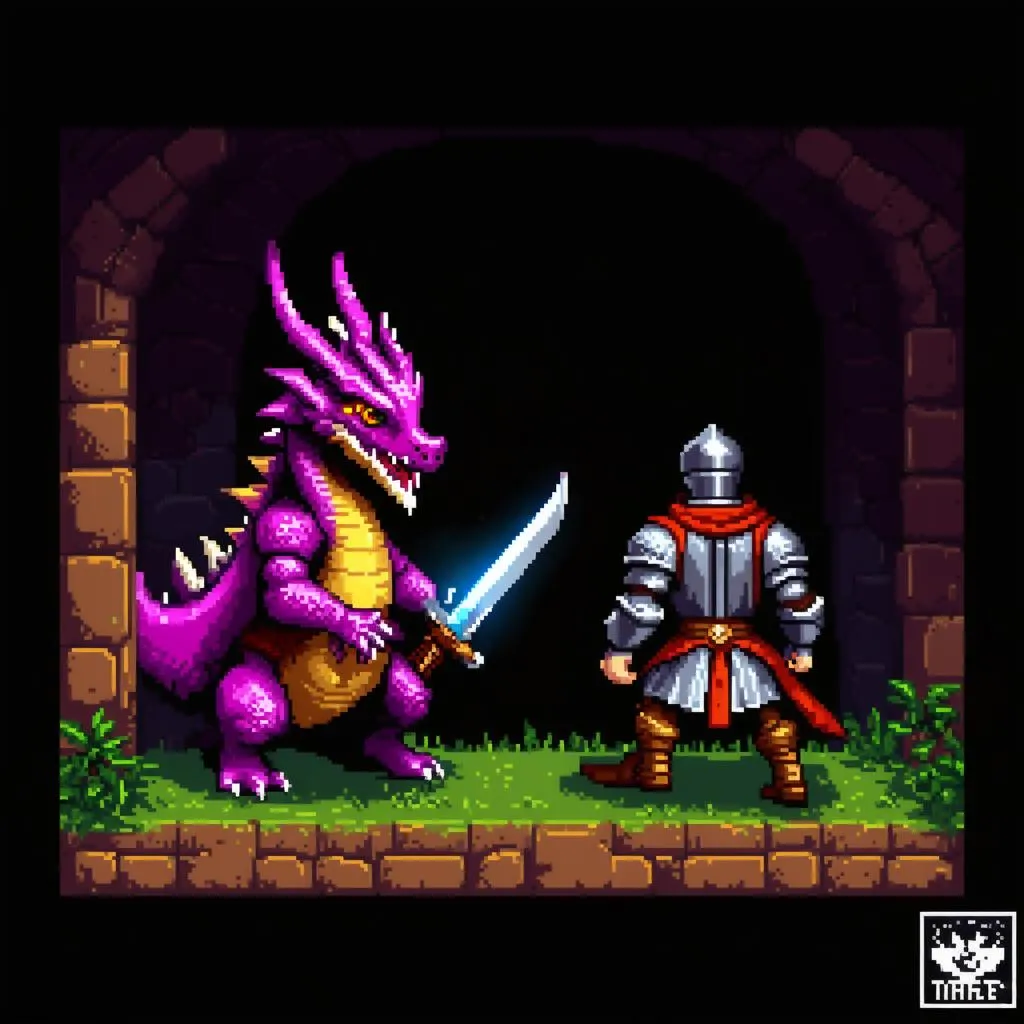 Game RPG mini pixel art