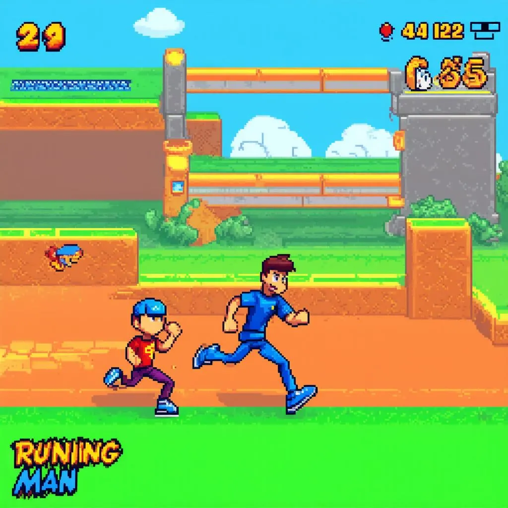 Game running man y8 thử thách