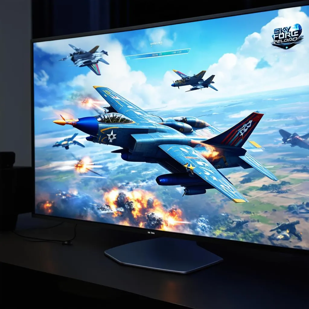 Game Sky Force màn hình rộng