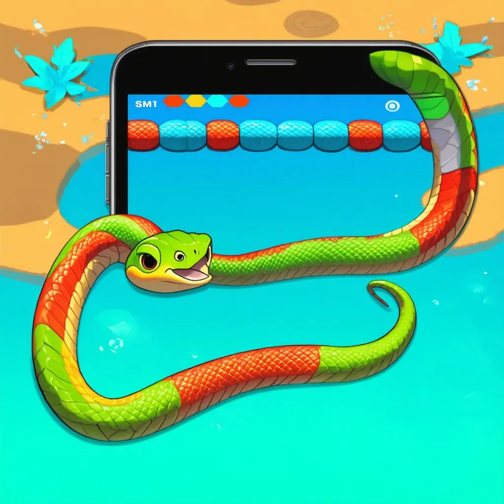 Game Snake hiện đại