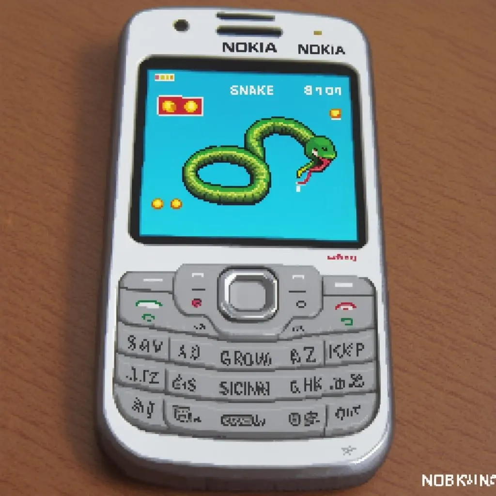 Game Snake trên Nokia 8110