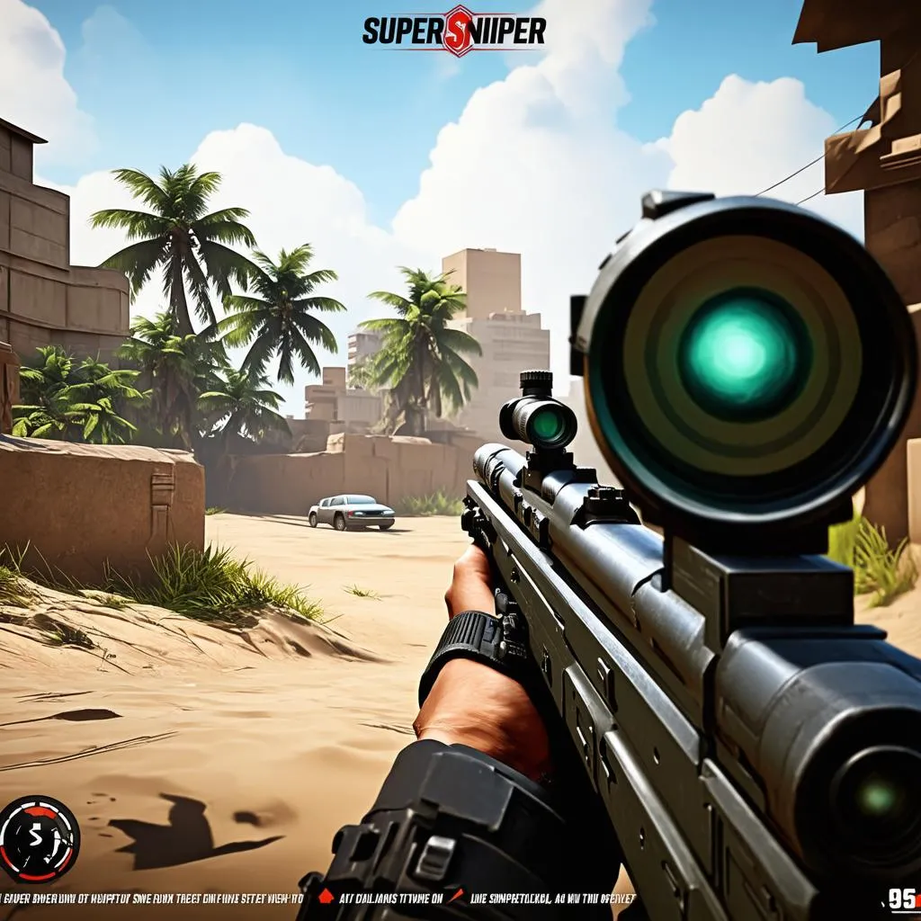 Game Super Sniper bắn tỉa