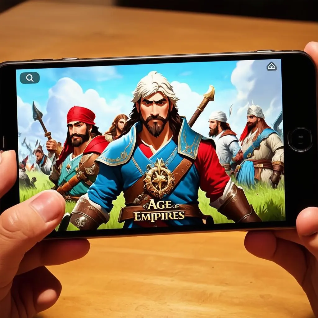 Game thủ AOE mobile