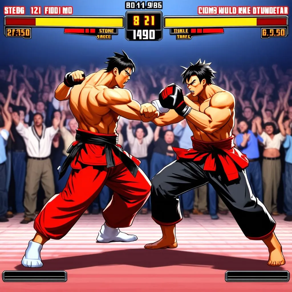 Game thùng Street Fighter