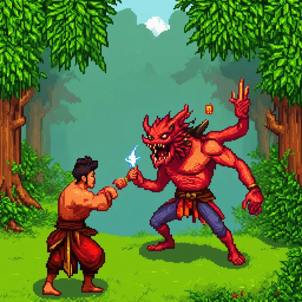 Gameplay of Game Thung Tay Du Ký 2