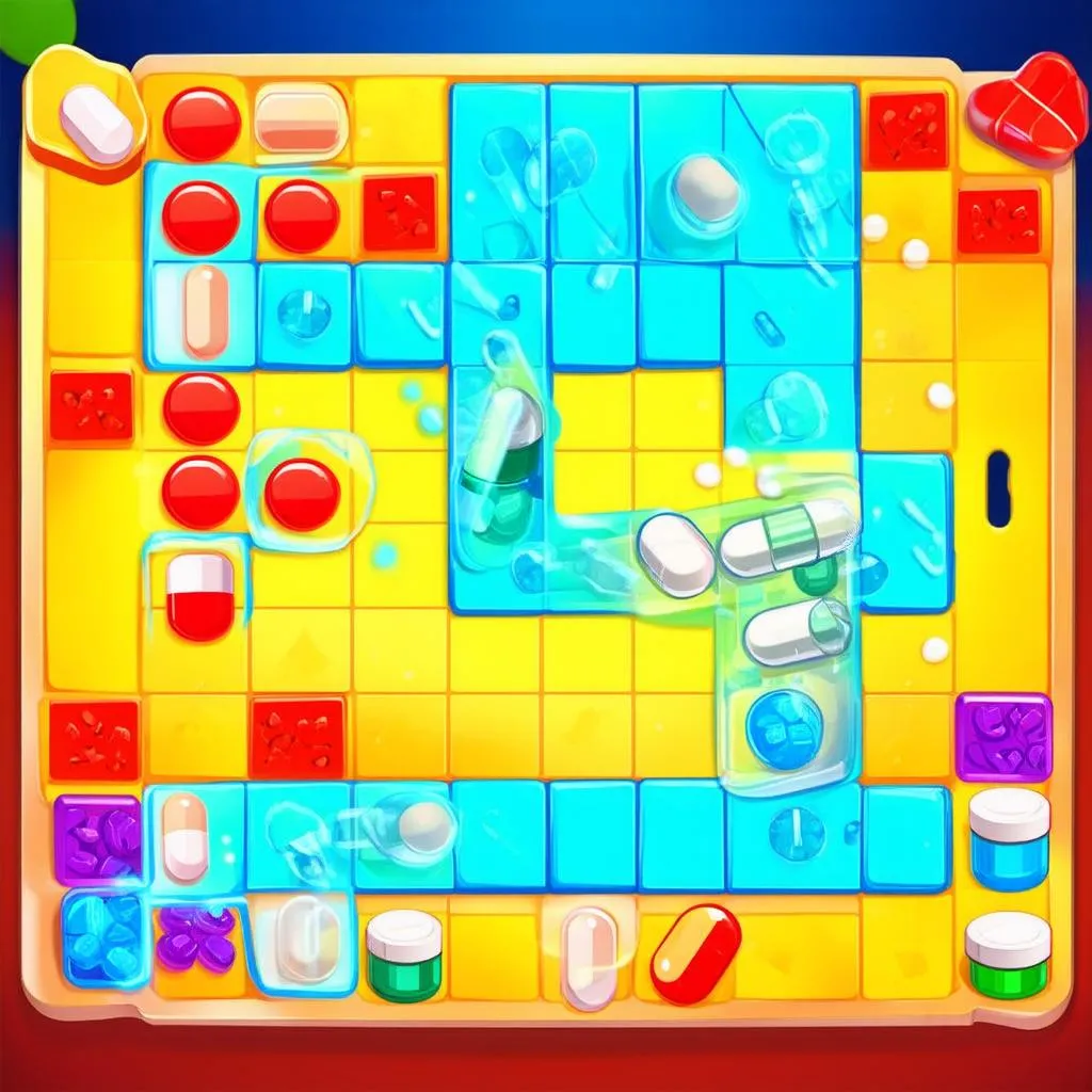 Game xếp thuốc