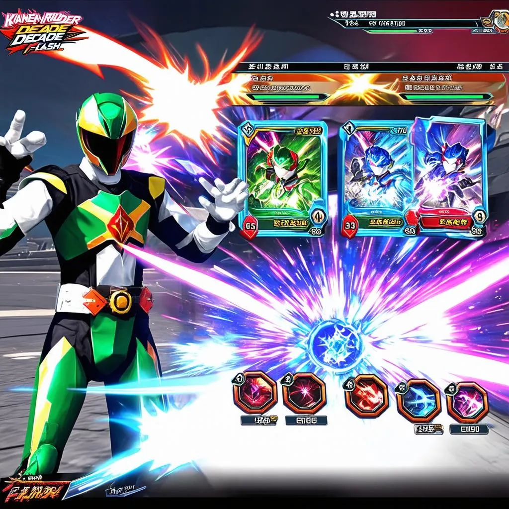 Gameplay Kamen Rider Decade Flash