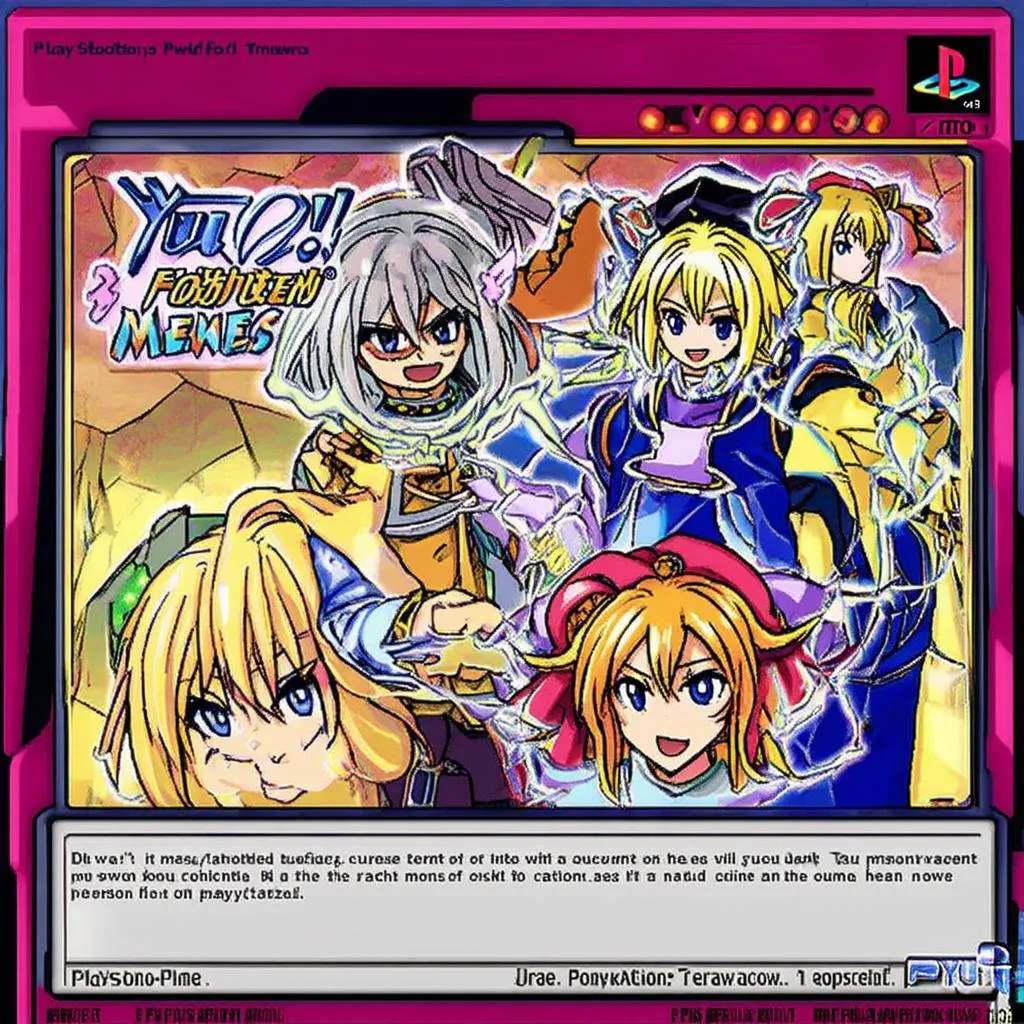 Gameplay Yu-Gi-Oh! PS1