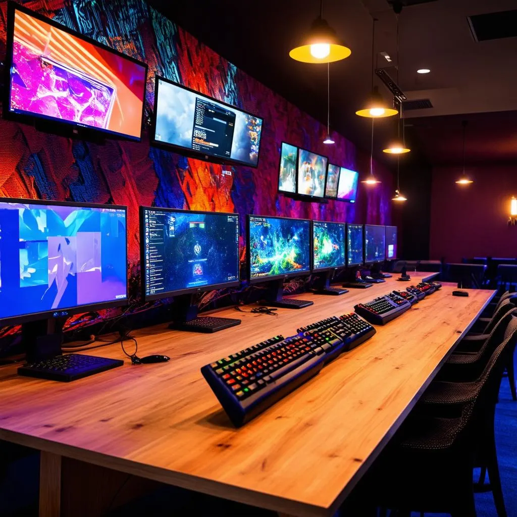 Gaming Cafe Hiện Đại