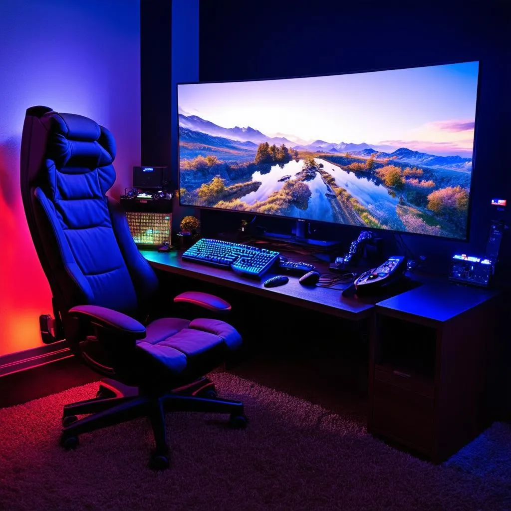 Gaming setup