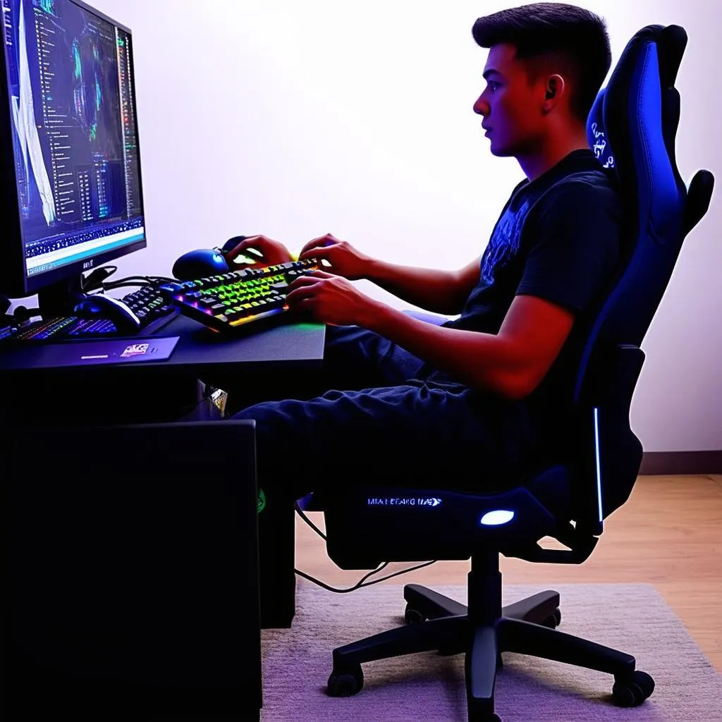 Gaming Z Sử Dụng Máy Tính