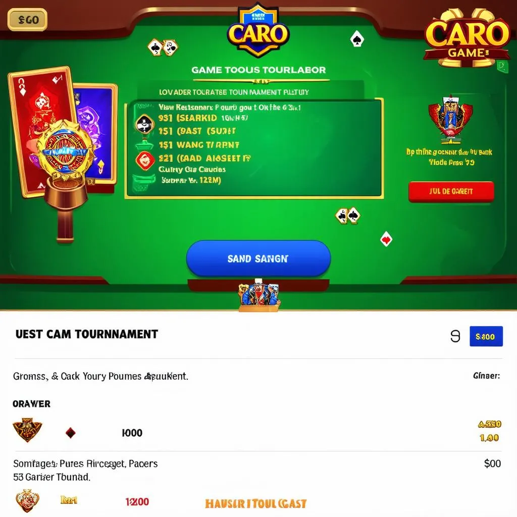 Giải đấu game caro trực tuyến