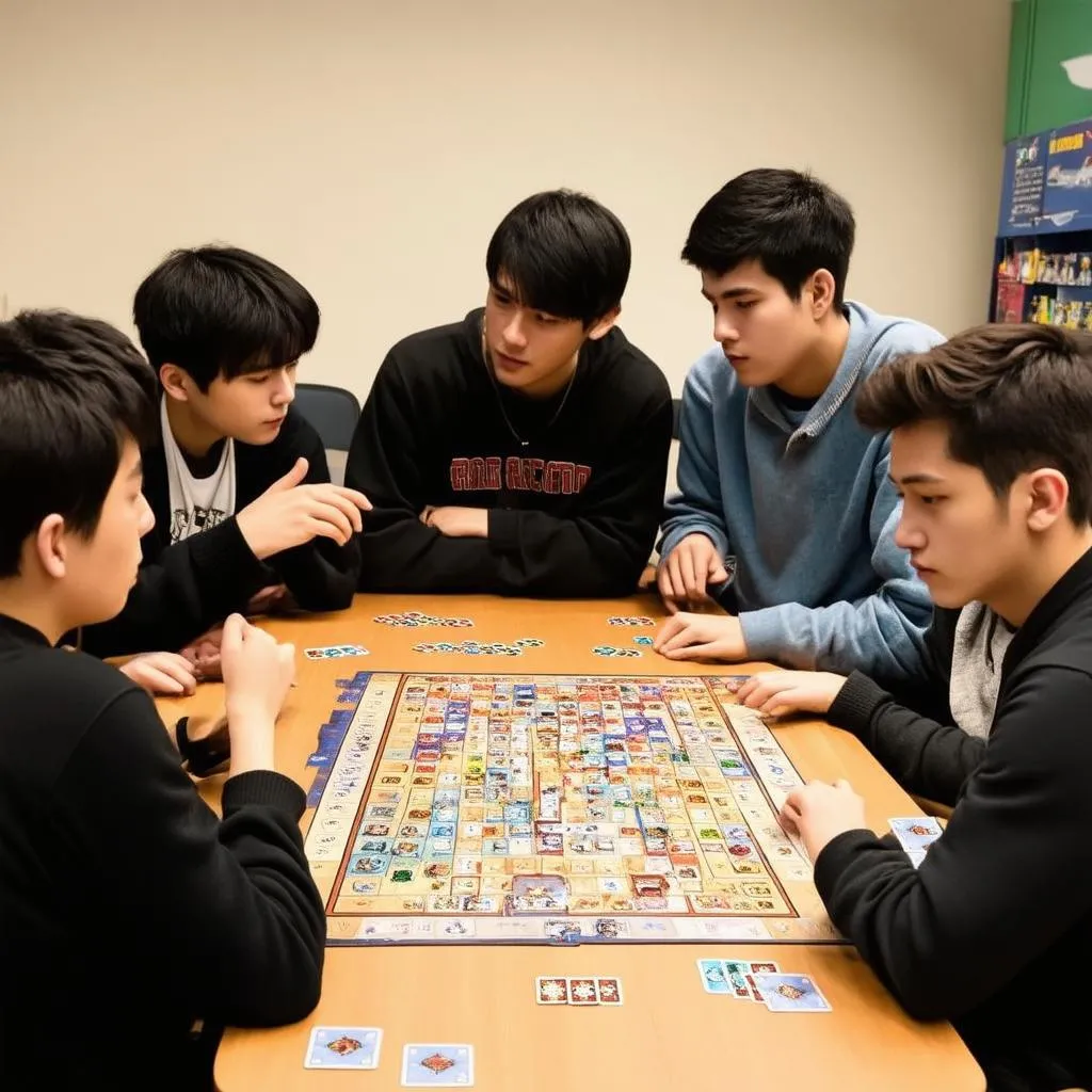 giải mã bí ẩn trong unlock board game