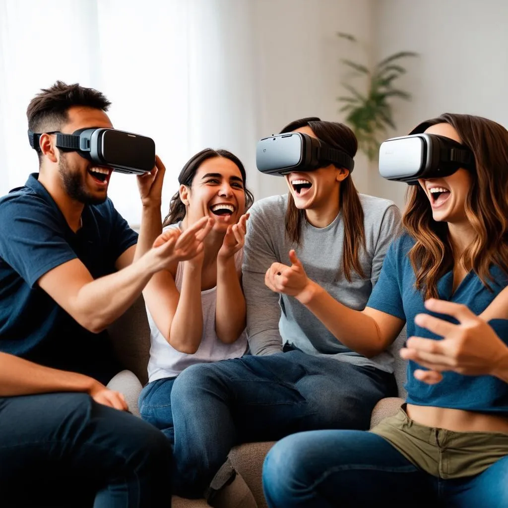 Giải trí với game VR