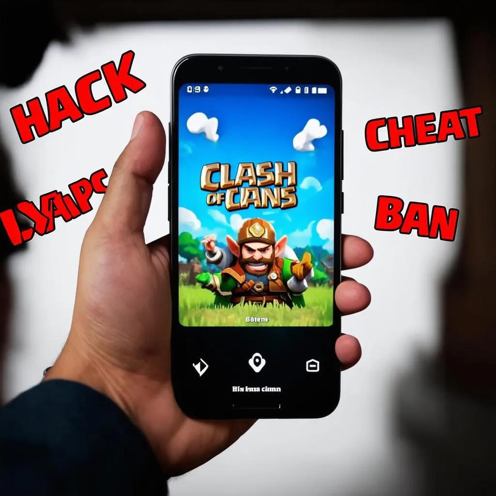 Gian lận trong game Clash of Clans