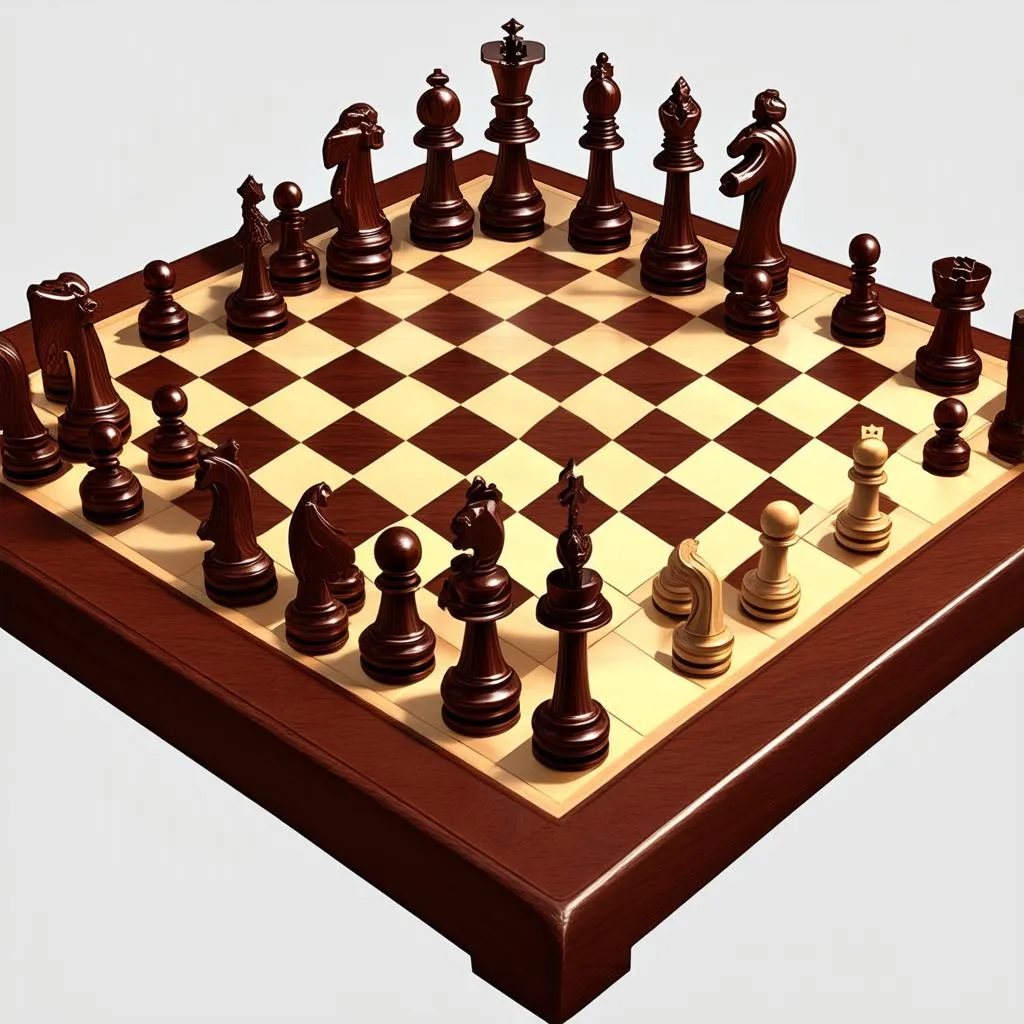 giao diện game chess titans