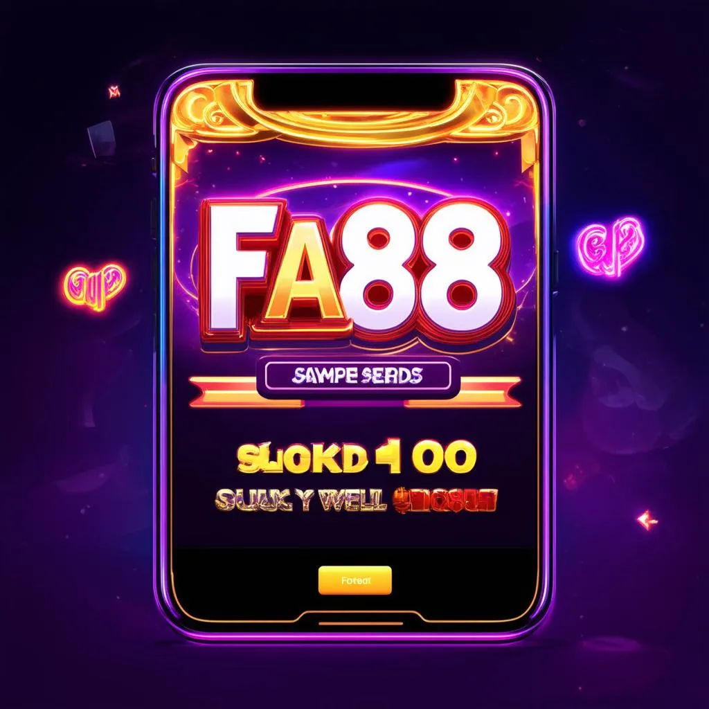 Giao diện game Fa 88