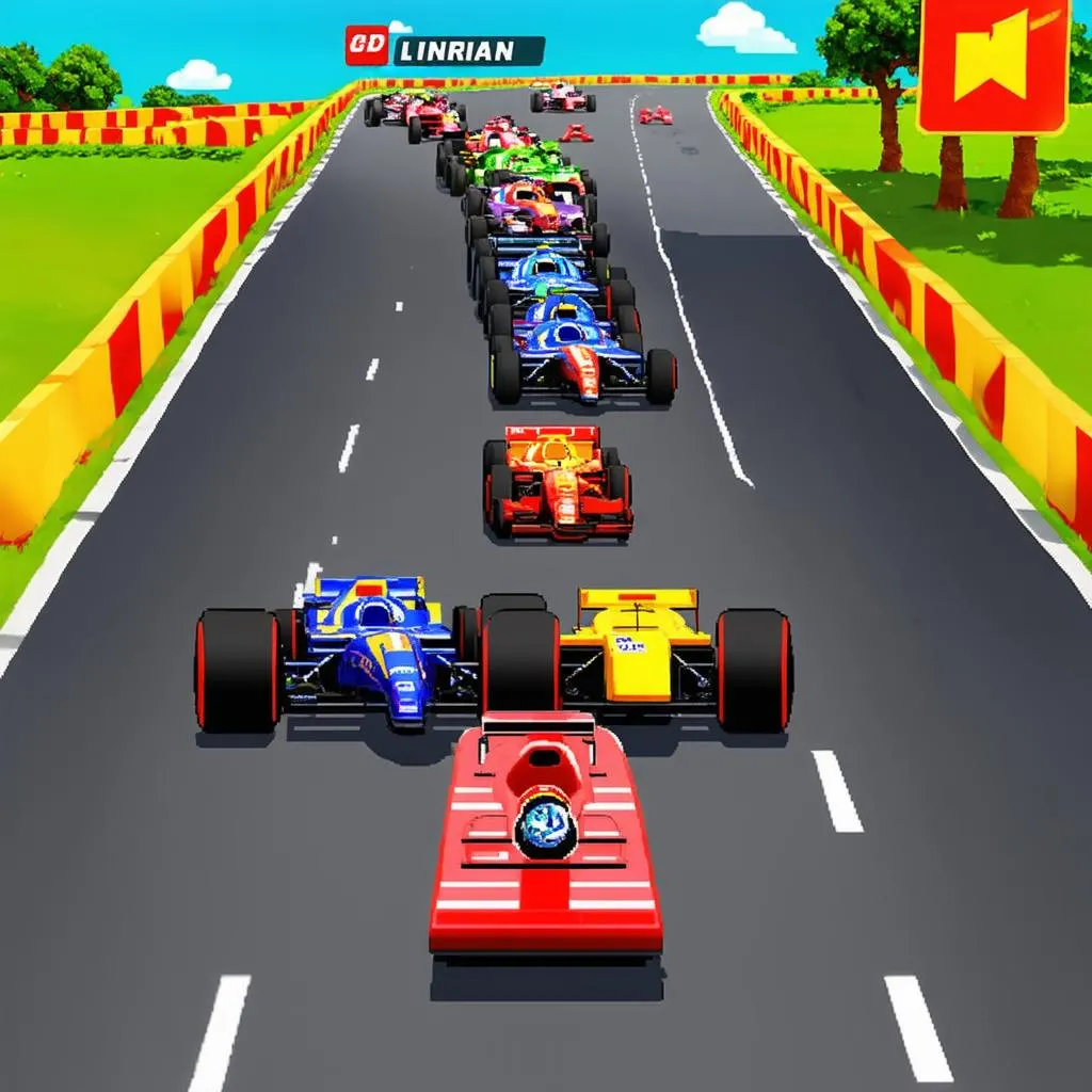 Giao diện game Fun Race 3D