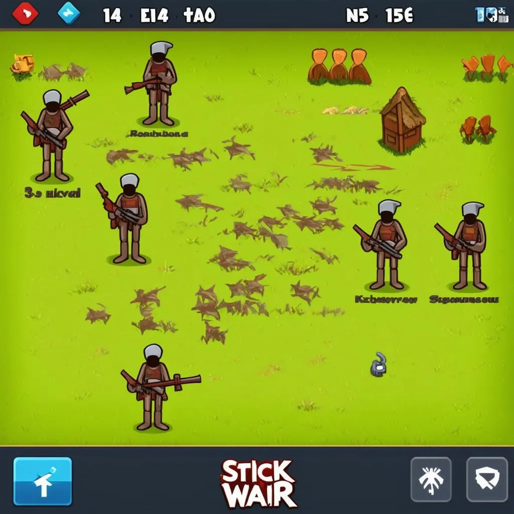 Stick War gameplay