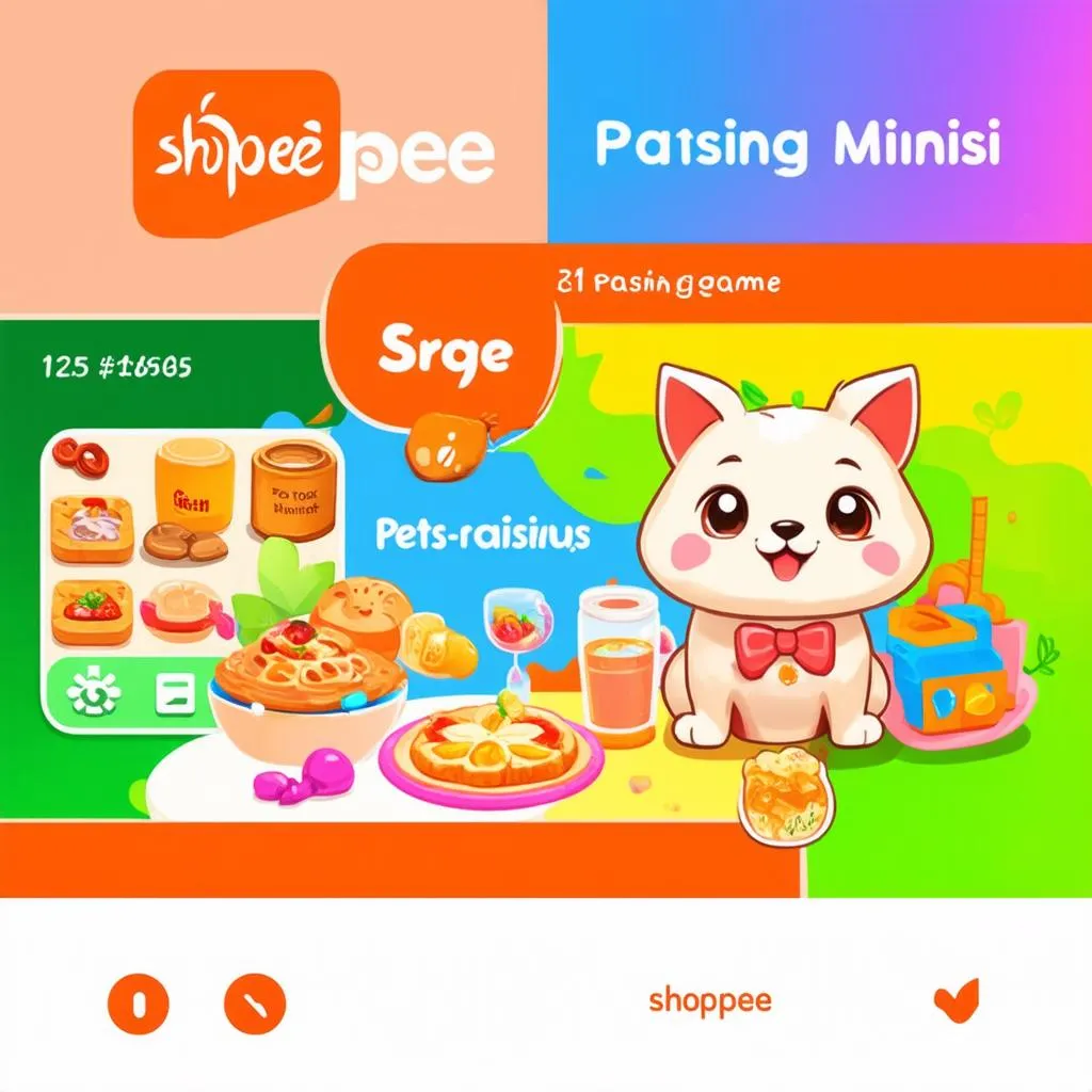 giao diện game Shopee