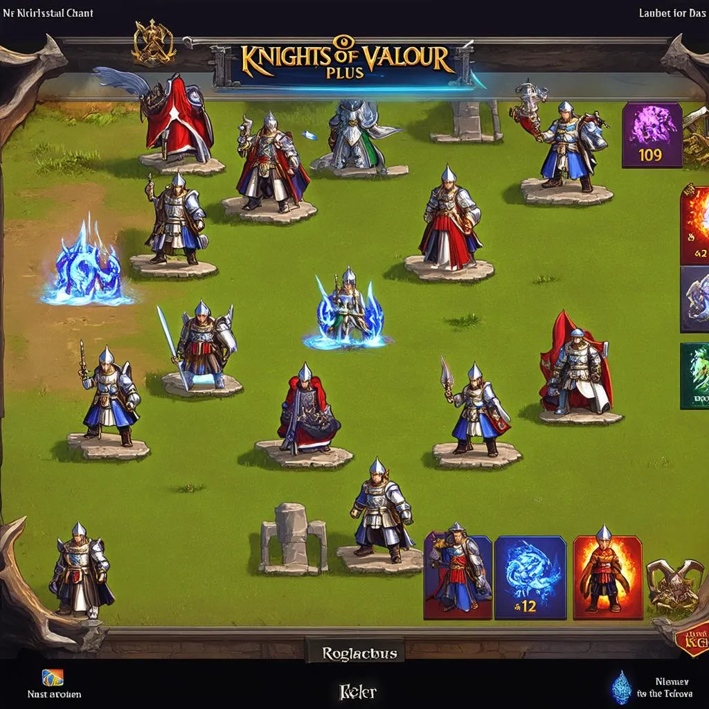  Knights Of Valour Plus interface