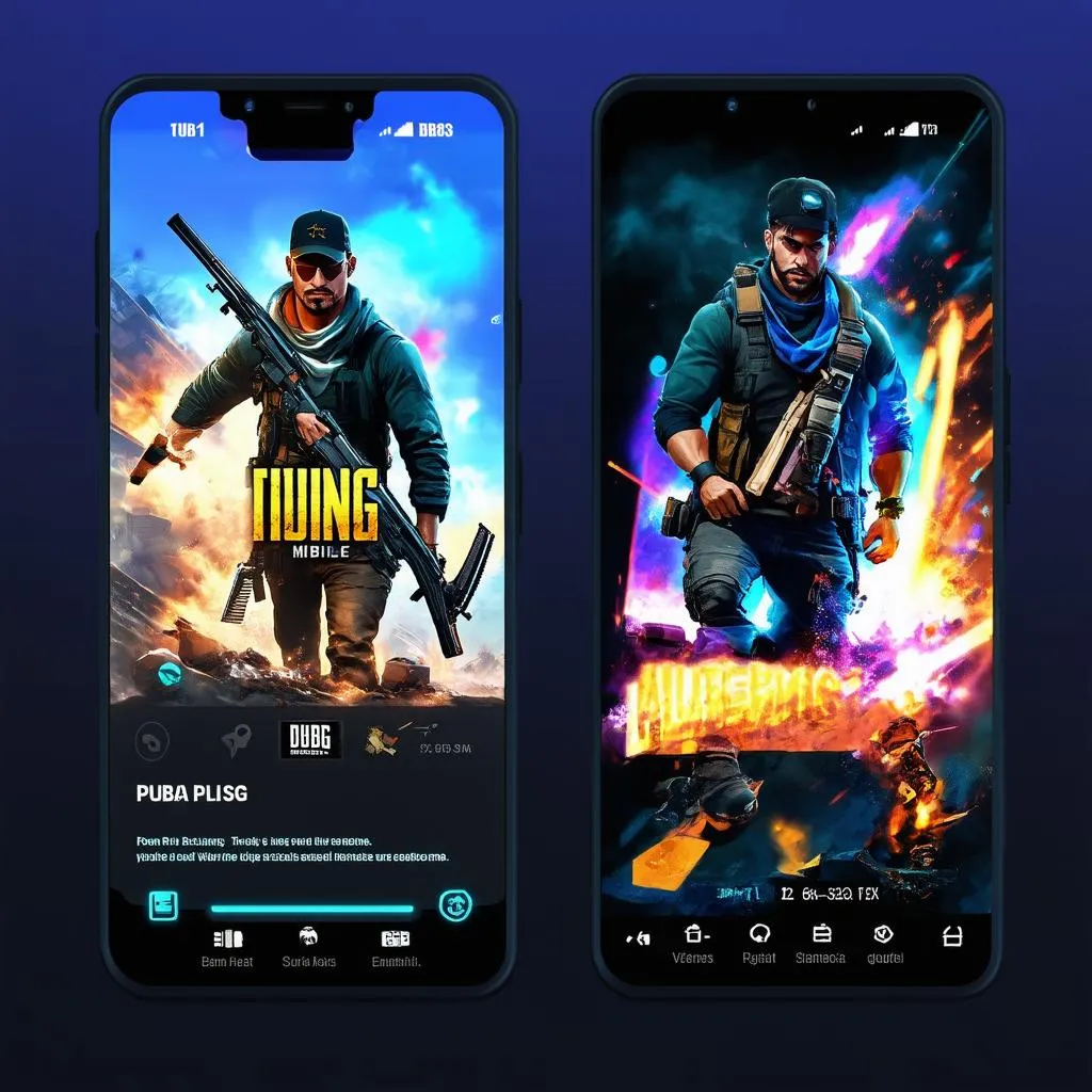 giao diện pubg cực ngầu