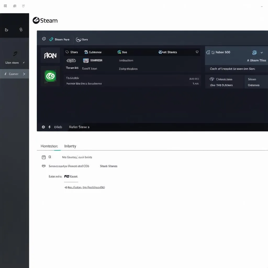 Giao diện Steam