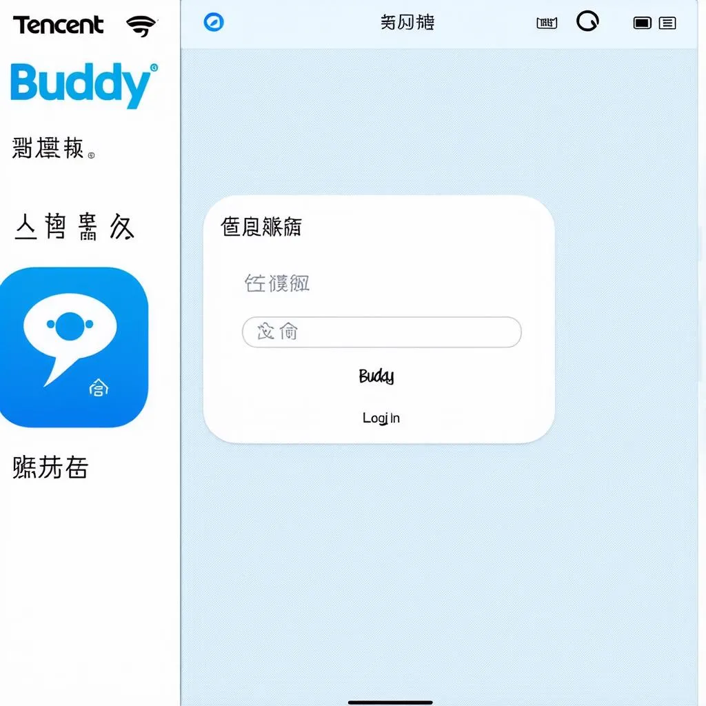 Giao diện Tencent Buddy