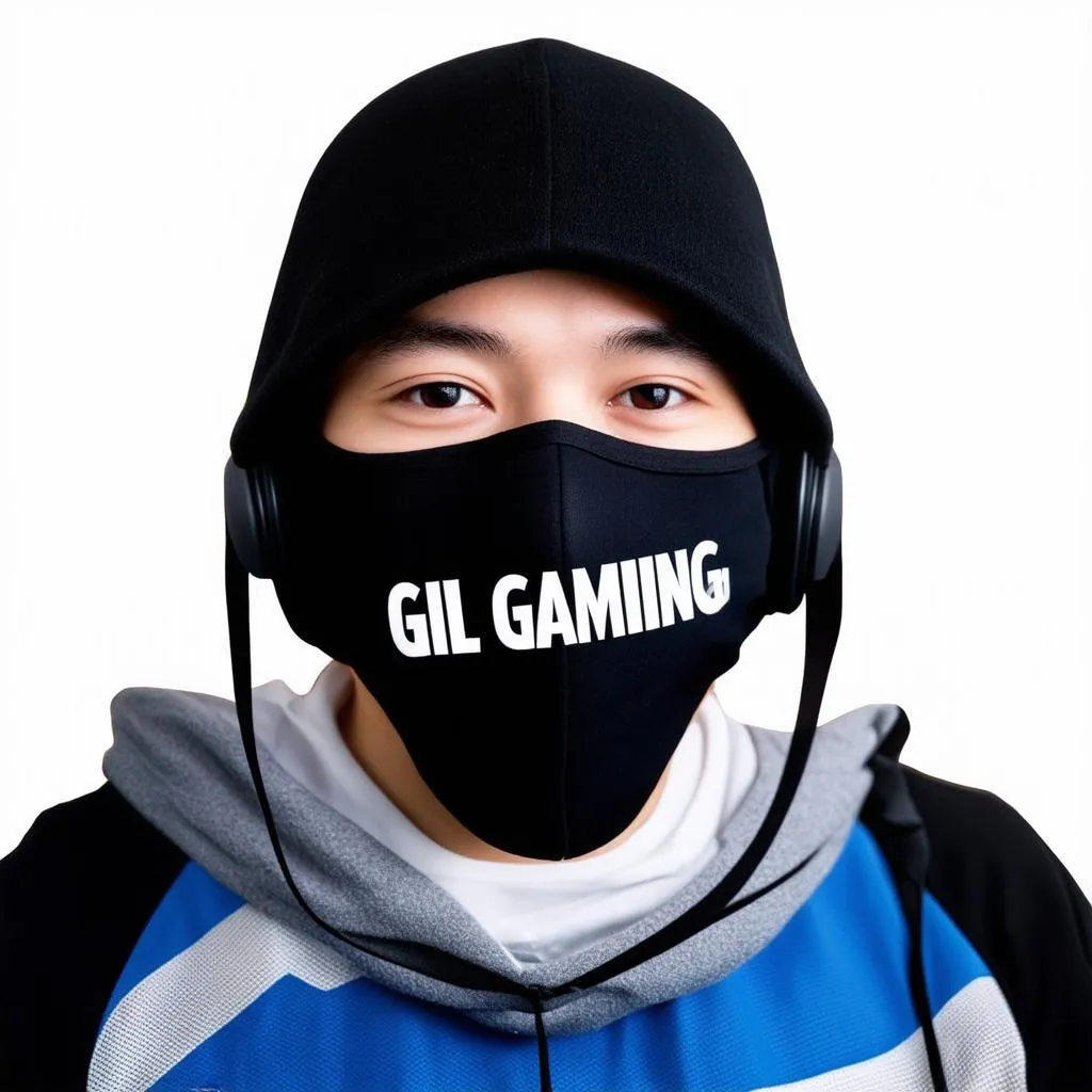 Gil Gaming đeo mặt nạ