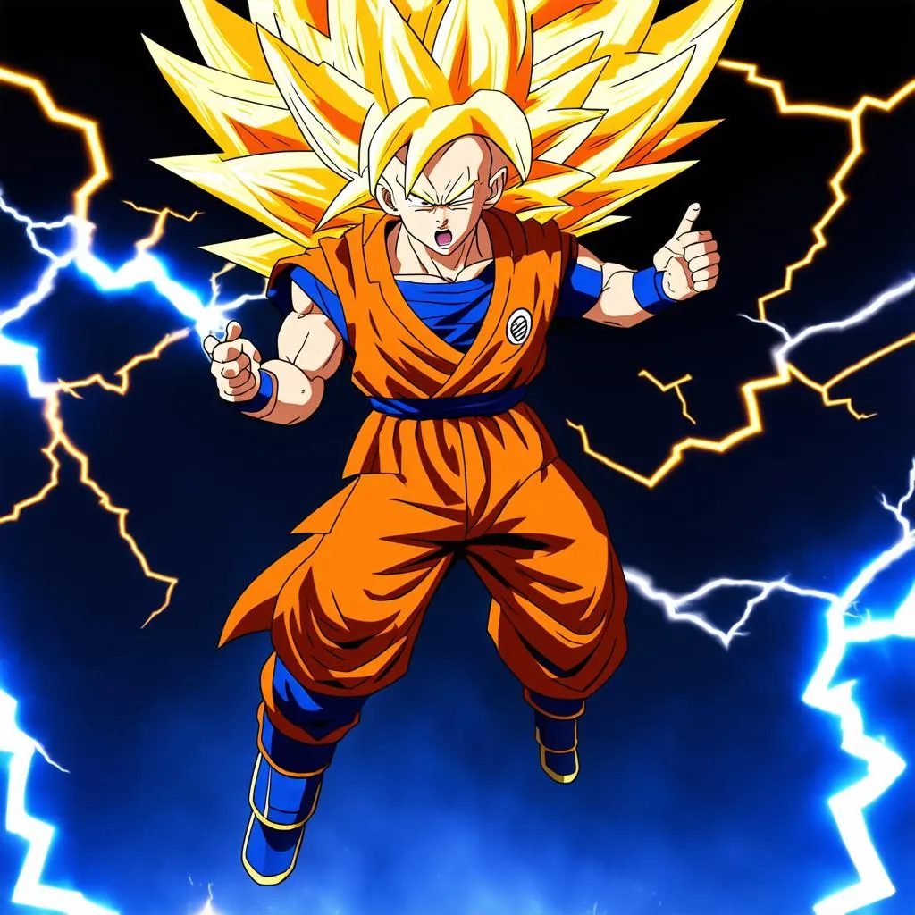 Goku Biến Hình Super Saiyan