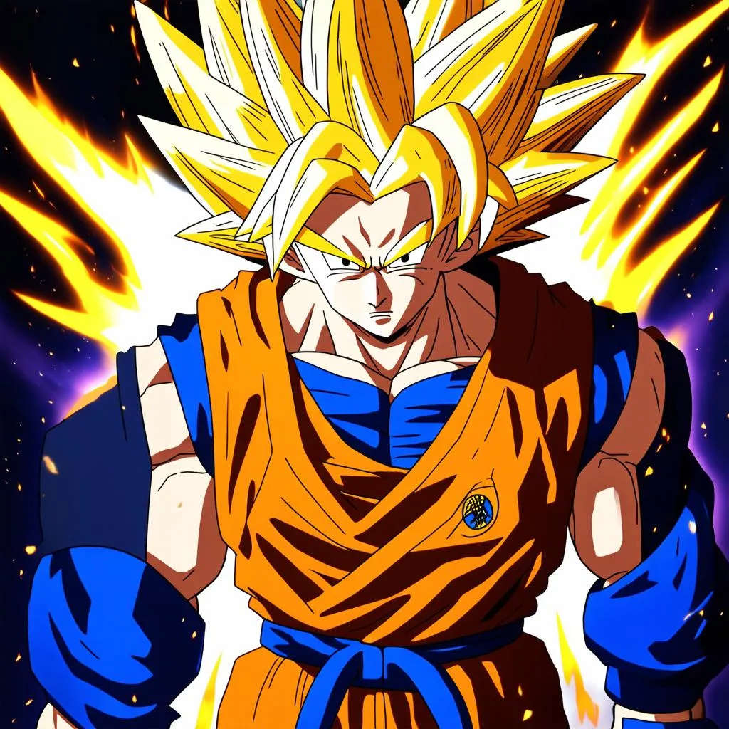 Goku Biến Hình Super Saiyan