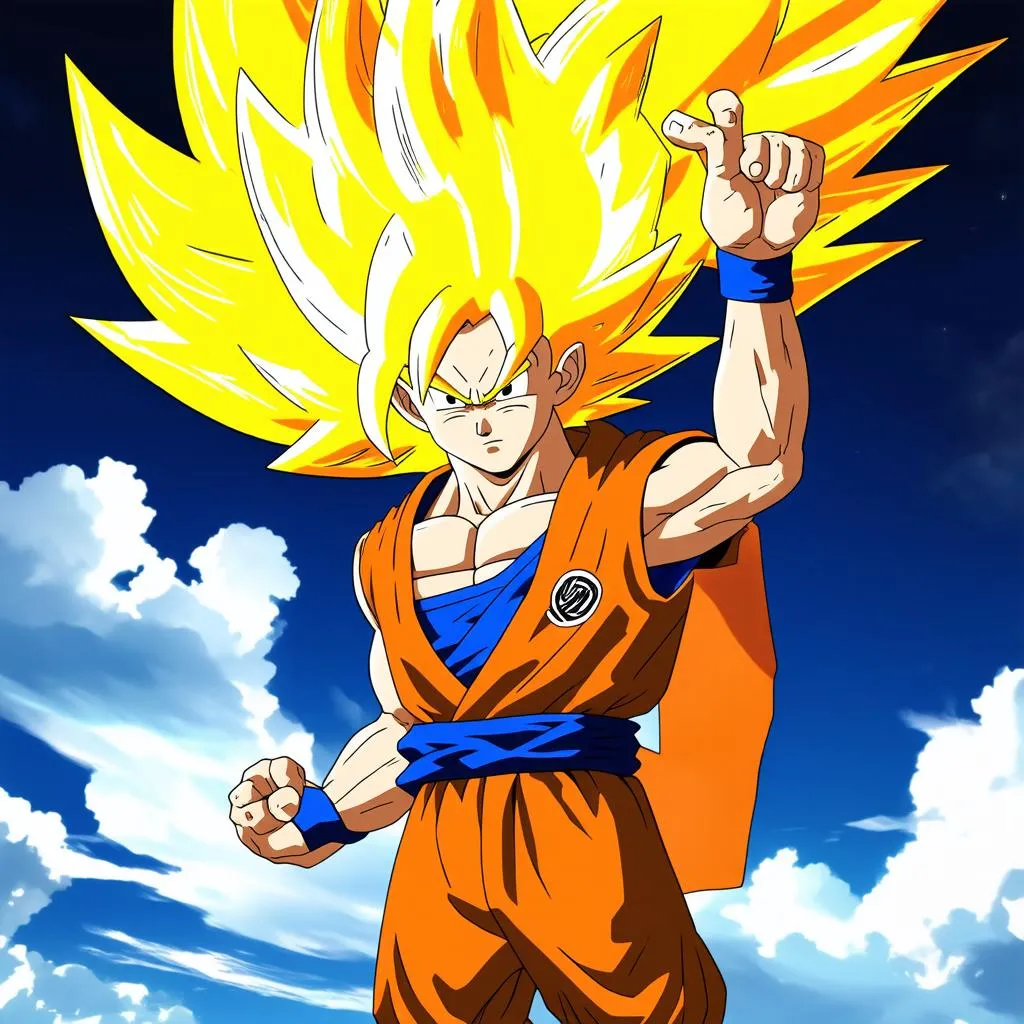 Goku Biến Hình Super Saiyan