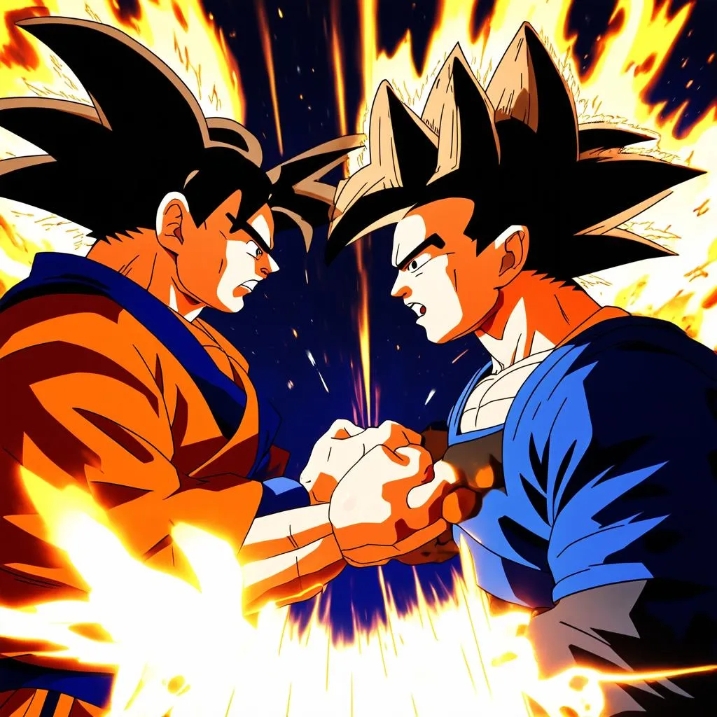 Goku vs Vegeta