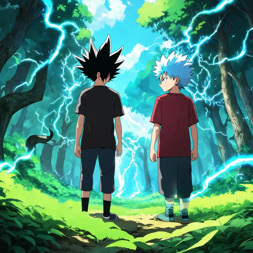 Gon và Killua phiêu lưu