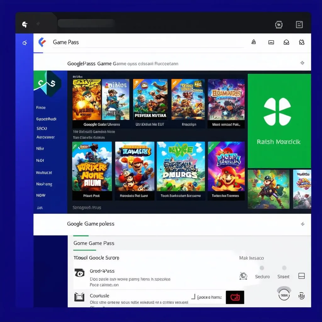 google-game-pass-interface