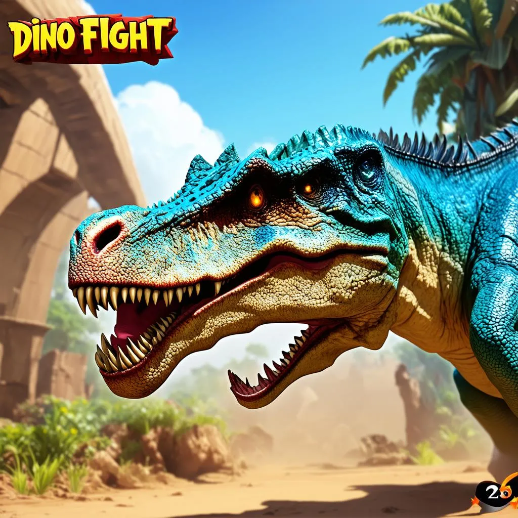 Graphics Dino Fight Game