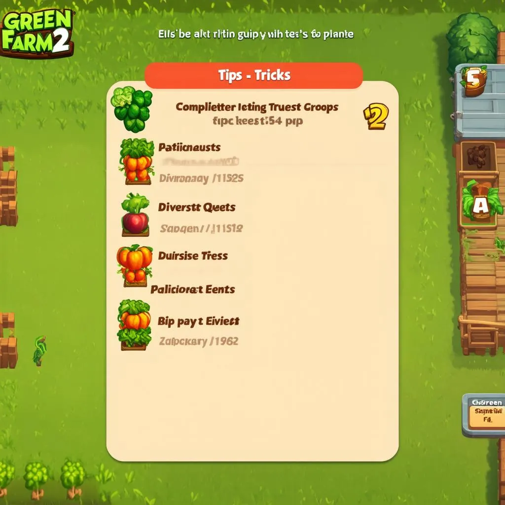 Green Farm 2 Tips and Tricks