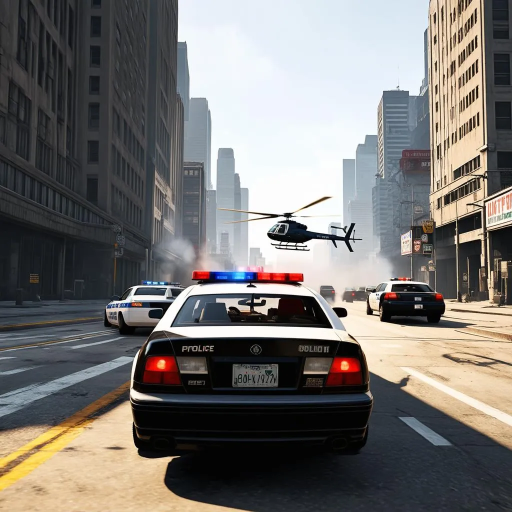 GTA IV cuộc đua xe trong thành phố