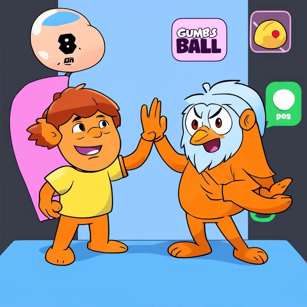 Gumball và Darwin