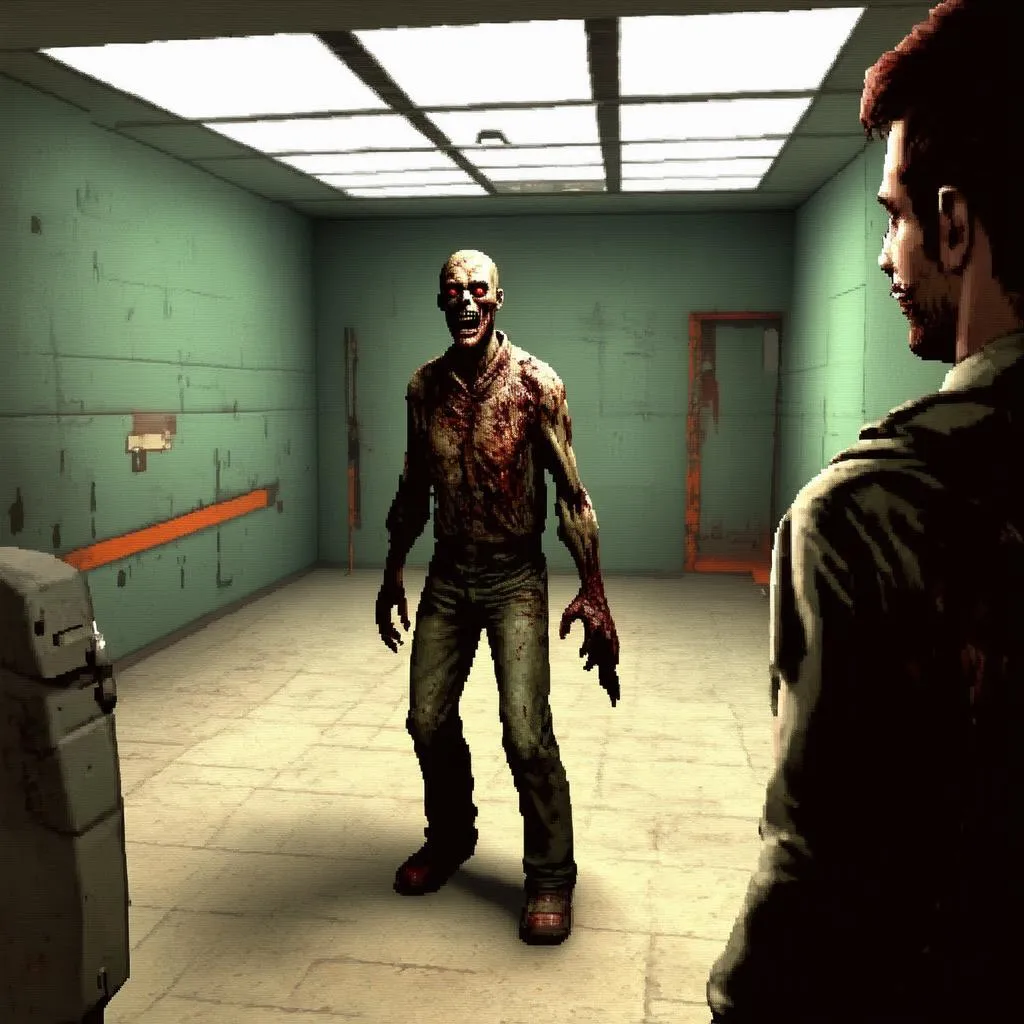 Hình ảnh zombie trong Half-Life 1.5