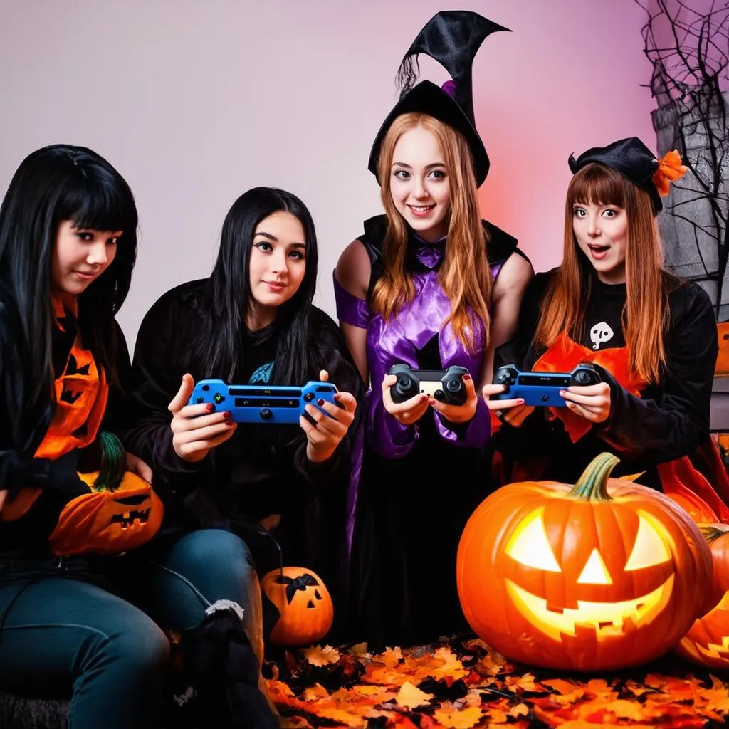 Game thủ Halloween