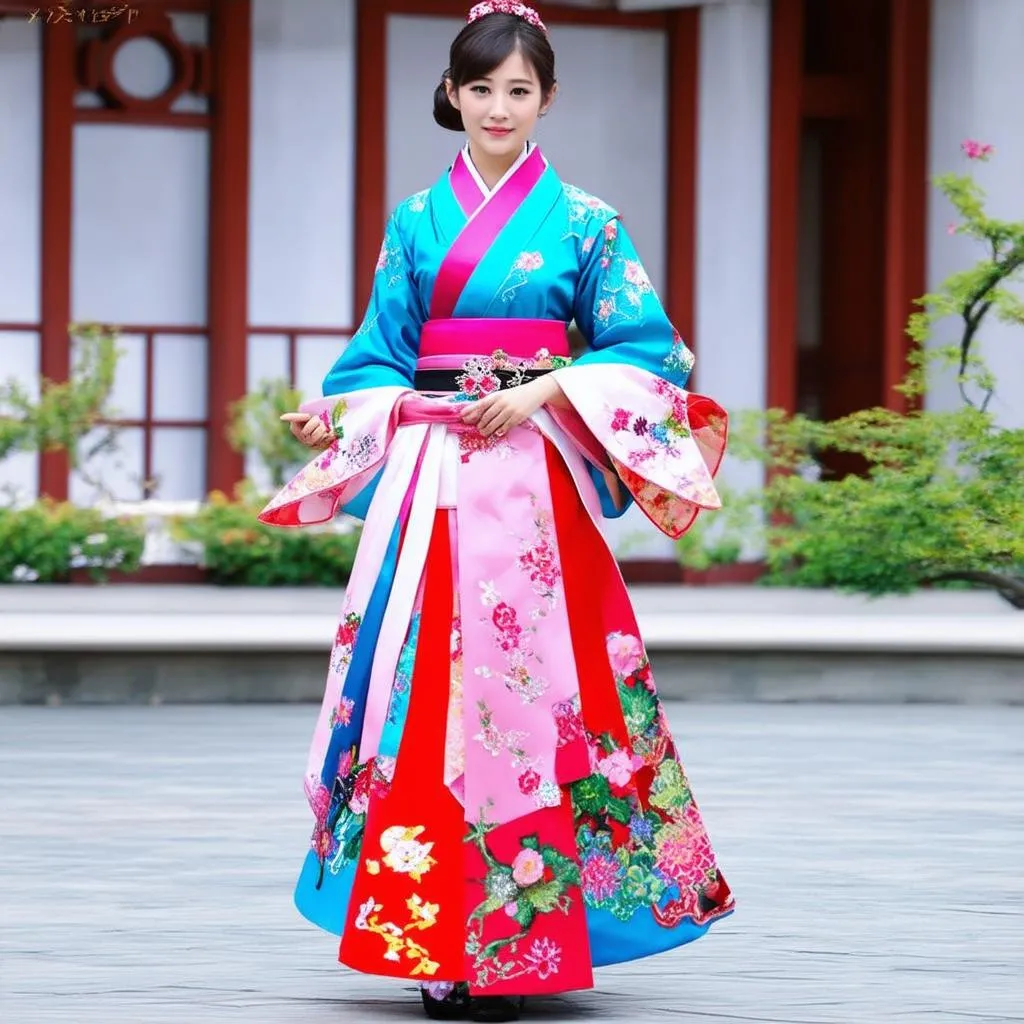 Hanbok hiện đại trong game