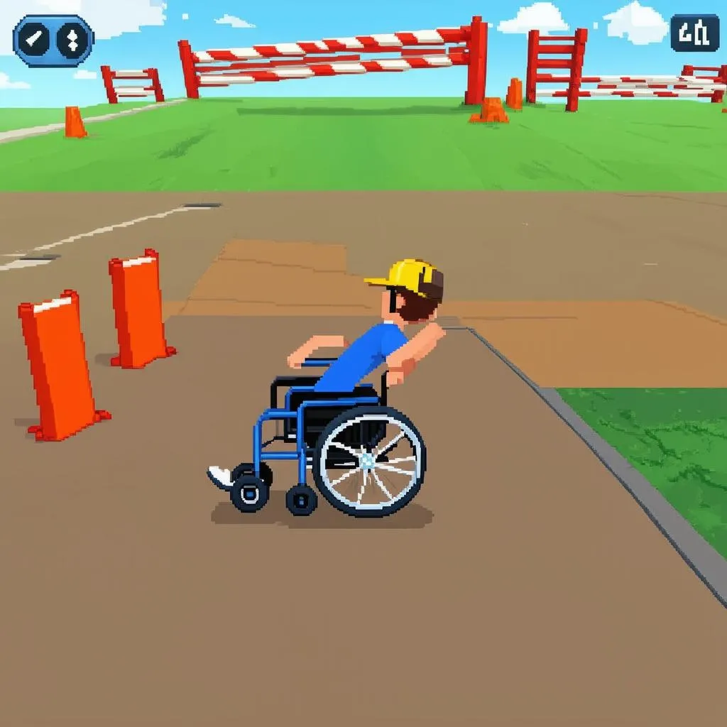 Happy Wheels Gameplay