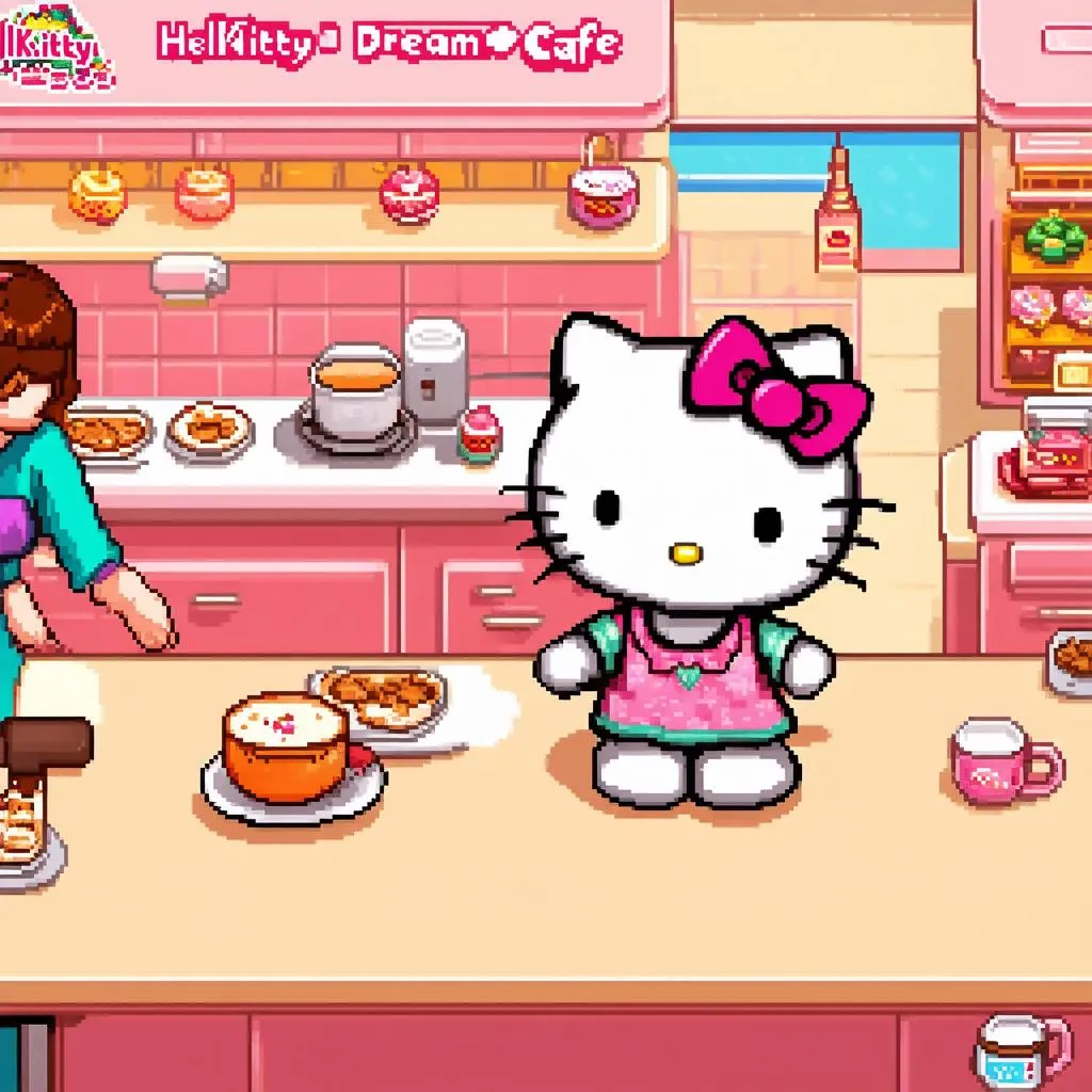 Gameplay Hello Kitty Dream Cafe