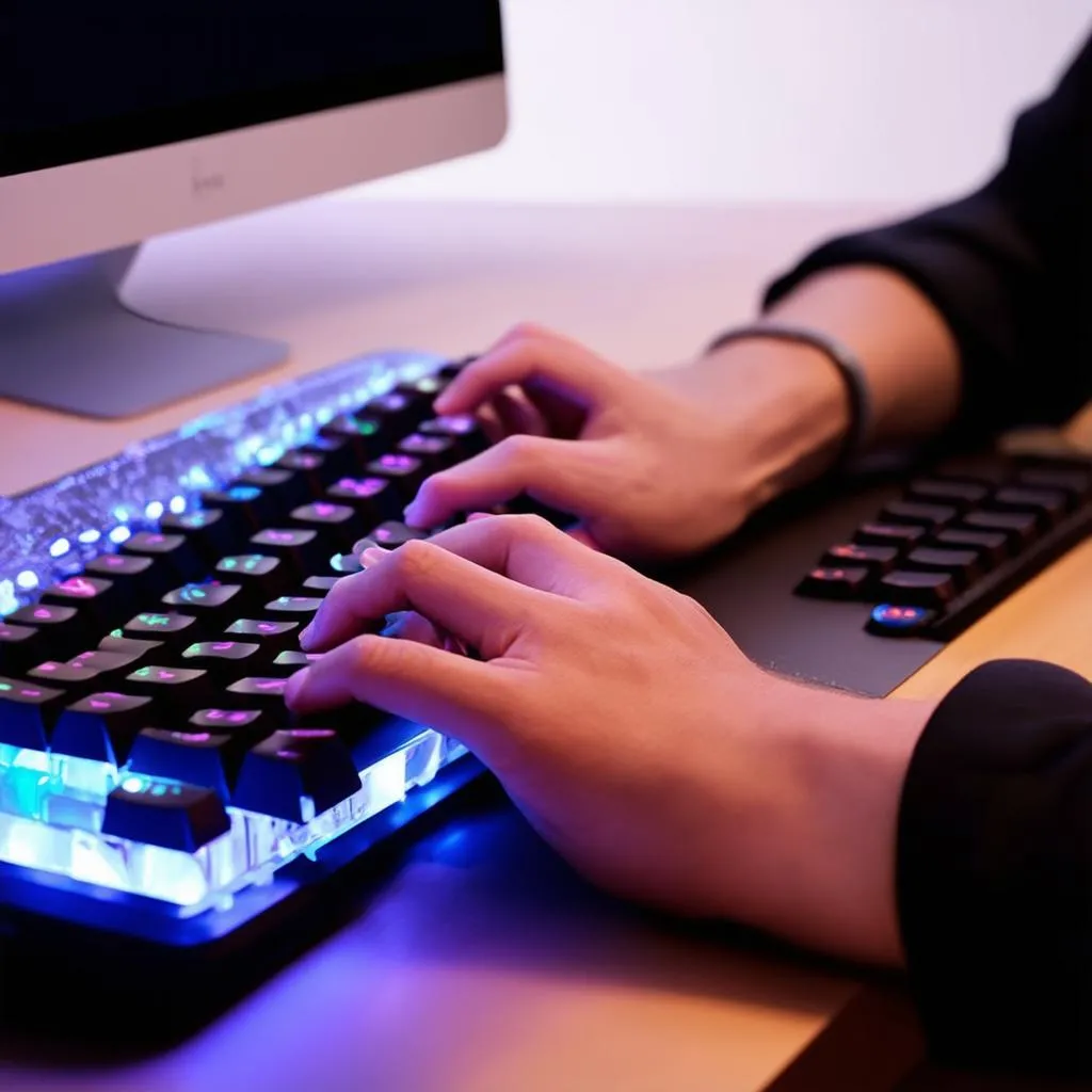 hiệu ứng ánh sáng razer cynosa chroma