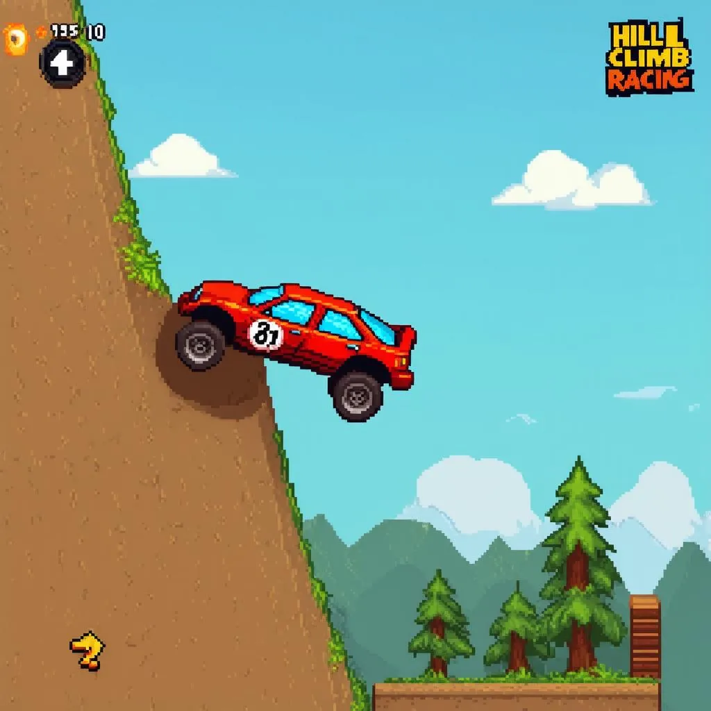 Gameplay Hill Climb Racing