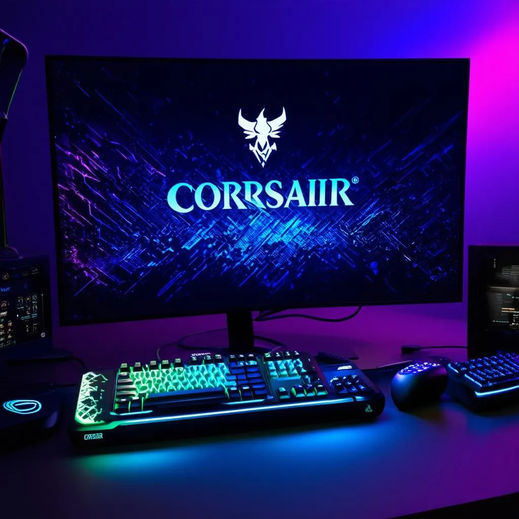 hình nền gaming corsair