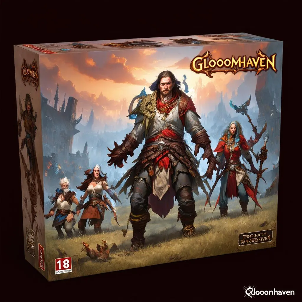 Hộp Gloomhaven board game