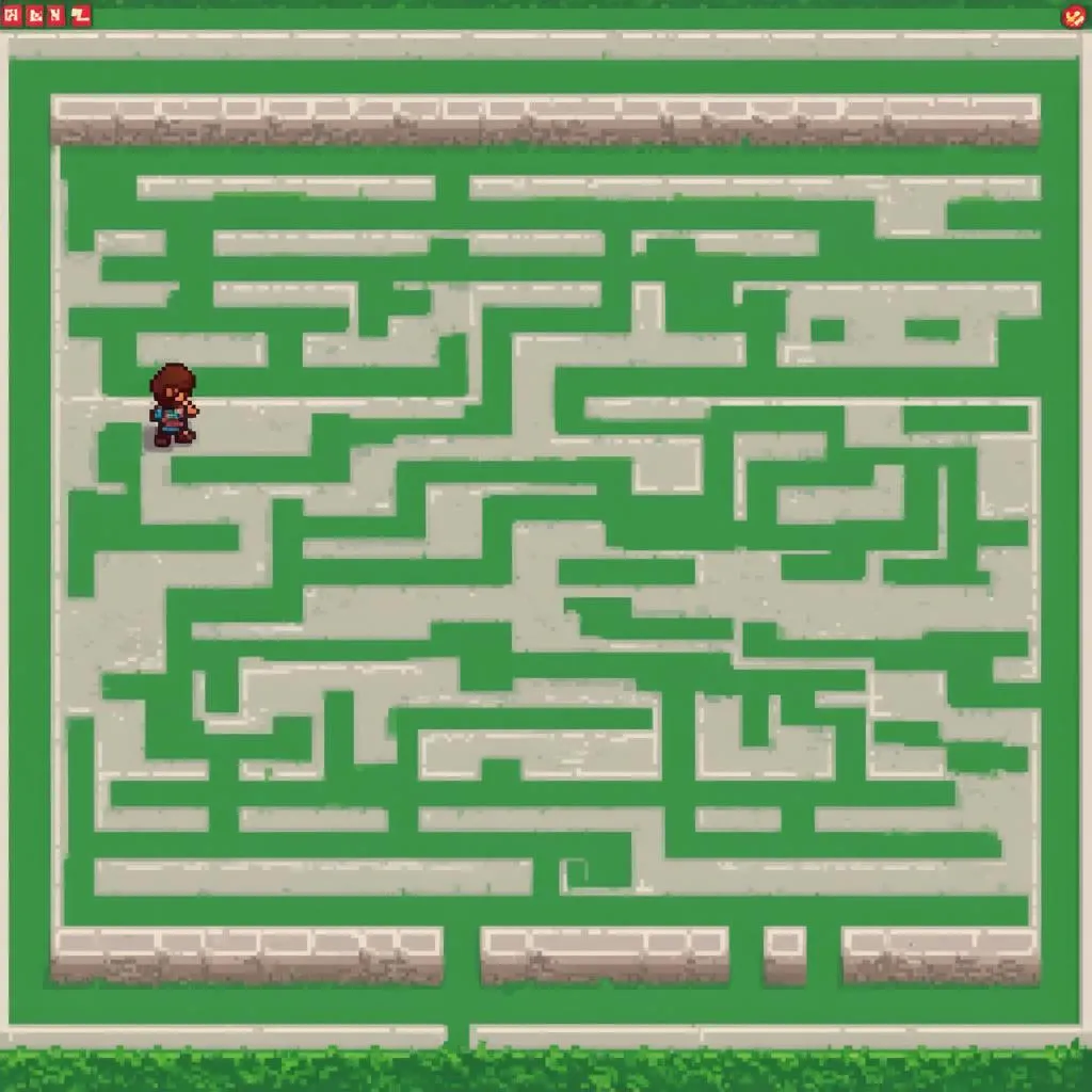 HTML Maze Game